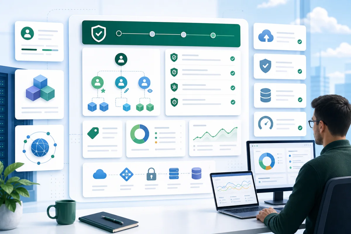 Azure administrator study dashboard for the AZ-104 2026 exam update